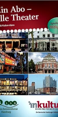 Plakat "Ein Abo - alle Theater"