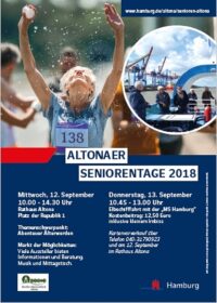 Altonaer Seniorentage 2018 fanden  großen Zuspruch – der Nachbericht