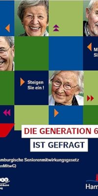 Broschüre "Die Generation 60+ ist gefragt"