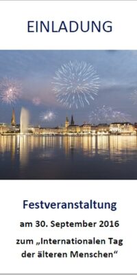 Einladung zur Festveranstaltung