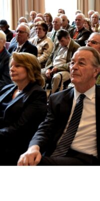 Senatorin Cornelia Prüfer-Storcks und Franz Müntefering