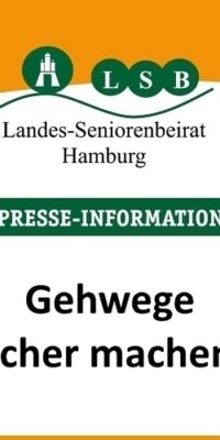 Gehwege sicher machen!