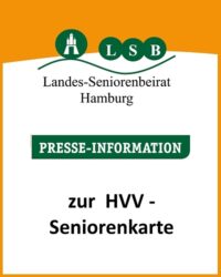 Die Seniorenkarte des HVV muss künftig vor 9 Uhr gültig sein