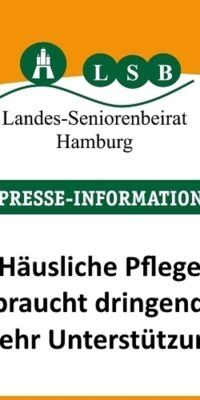 Häusliche Pflege braucht dringend mehr Unterstützung