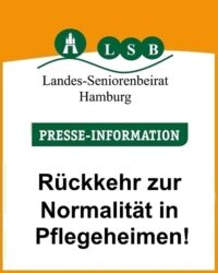 LSB fordert die Rückkehr zur Normalität in den Pflegeheimen