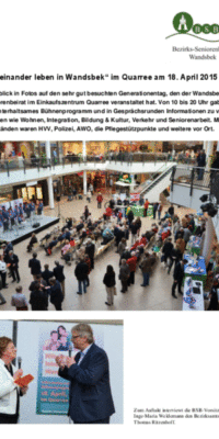 Wandsbeker Generationentag 2015