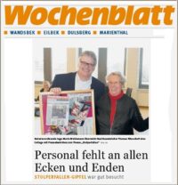 Stolperfallen-Gipfel des Wandsbeker Beirats findet großes Echo