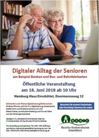 Veranstaltung zum digitalen Alltag der Senioren am 18. Juni 2018