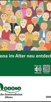 Deckblatt der Broschüre "Altona im Alter neu entdecken"