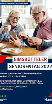 Abbildung: Plakat zum Eimsbütteler Seniorentag 2022