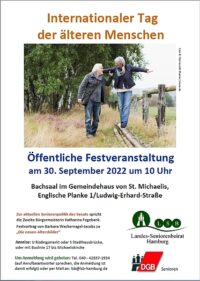 Rückblick: Die Festveranstaltung fand am 30.09.22 erneut großen Zuspruch