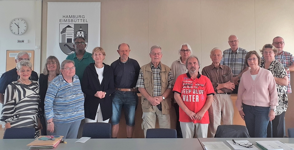 Gruppenfoto: Mitglieder des BSB Eimsbuettel 2023