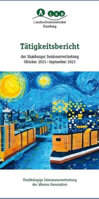 Titelseite des LSB-Tätigkeitsberichts 2021-2023