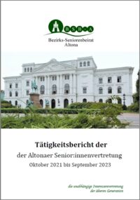 Tätigkeitsbericht 2021 – 2023 der Senior:innenvertretung Altona