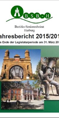 Titelseite Tätigkeitsbericht des BSB Harburg 2015-2016